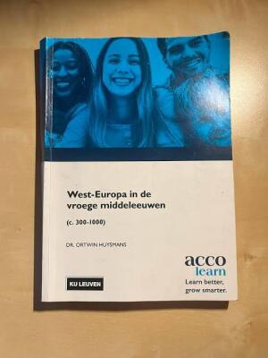 West- Europa in de vroege middeleeuwen