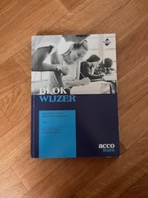 Inleiding tot de rechtswetenschap - Deel I (ed. 2024-2025)