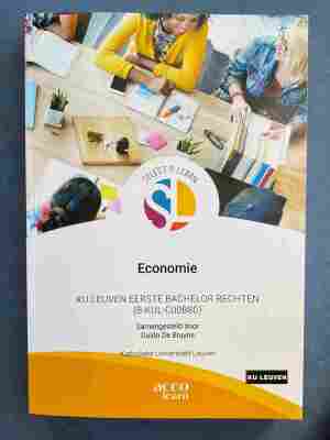 Select and Learn: Economie KU Leuven - eerste bachelor rechten (ed. 2024-2025)
