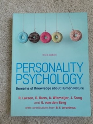 Personality Psychology, Domains of Knowledge about Human Nature. Third edition.