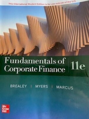Fundamentals of Corporate Finance ISE 11th edition