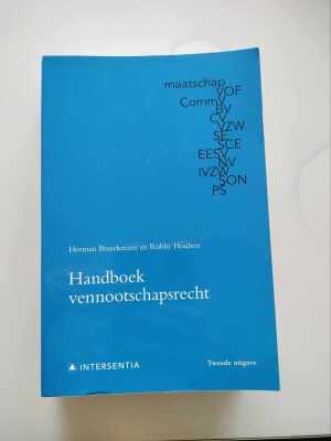 Handboek vennootschapsrecht
