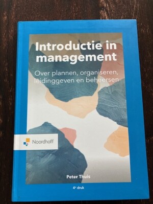 Introductie in management