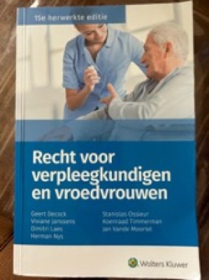 Recht voor verpleegkundigen en vroedvrouwen