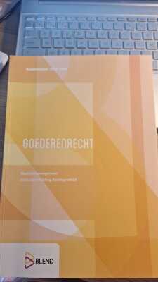 Blend Goederenrecht