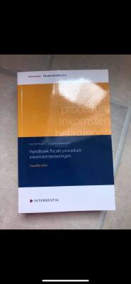Handboek fiscale procedure Inkomstenbelastingen