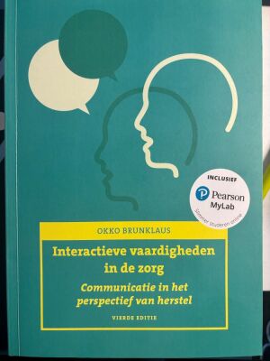 Interactieve vaardigheden in de zorg - communicatie in het perspectief van herstel