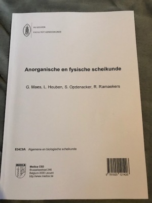 Anorganische en fysische scheikunde