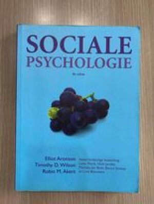 Sociale psychologie: 8e editie