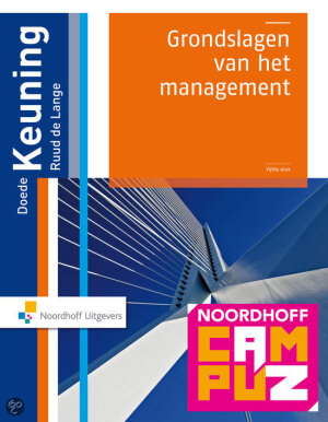 Grondslagen van het management/ 5de druk