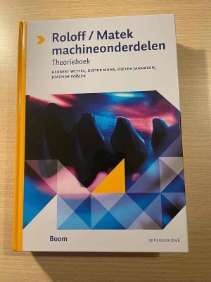 Roloff/Matek Machineonderdelen Theorieboek