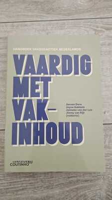 Vaardig met vakinhoud