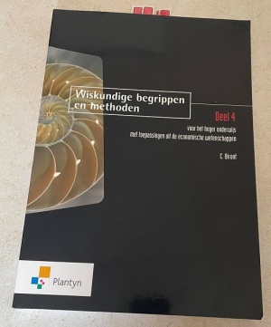 Wiskundige begrippen en methoden Deel 4