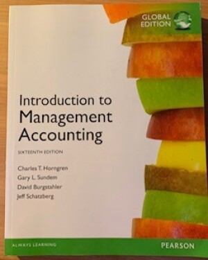 Introduction to Management Accounting