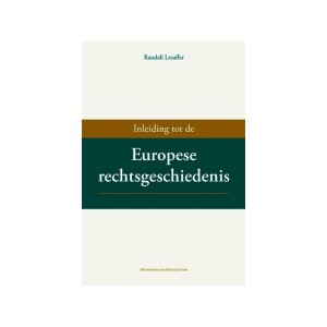 Inleiding tot de Europese rechtsgeschiedenis