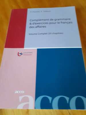 Complément de grammaire & d’exercices pour Le français des affaires