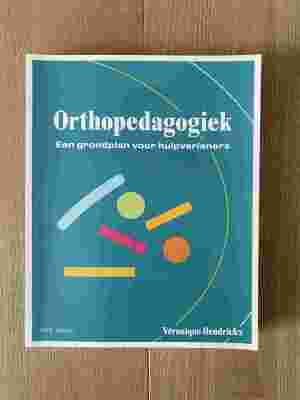 Orthopedagogiek, Een grondplan voor hulpverleners