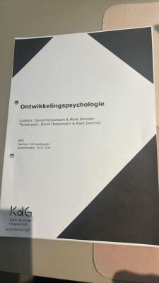 ontwikkelingspyschologie