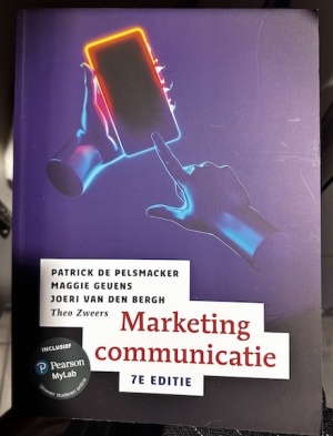 Marketing communicatie 7de editie