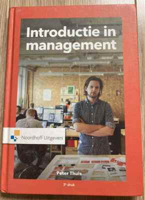 Introductie in management