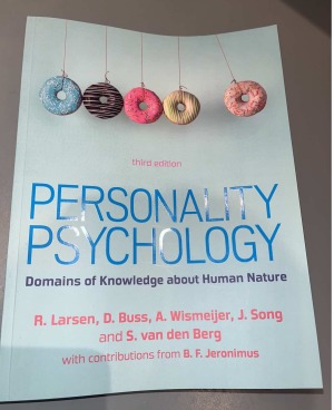 Personality Psychology, Domains of Knowledge about Human Nature. Third edition.