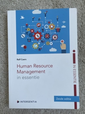 HUMAN RESOURCE MANAGEMENT IN ESSENTIE