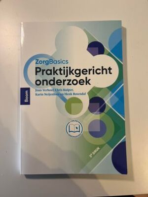 Zorgbasics praktijkgericht onderzoek