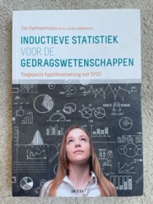 Inductieve statistiek voor de gedragswetenschappen Toegepaste hypothesetoetsing met SPSS