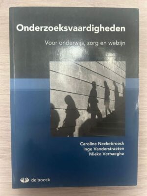 Onderzoeksvaardigheden voor onderwijs, zorg en welzijn
