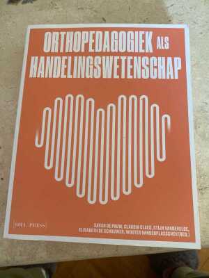 Orthopedagogiek als handelingswetenschap