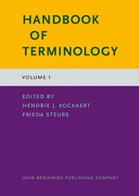 Handbook of Terminology Volume 1