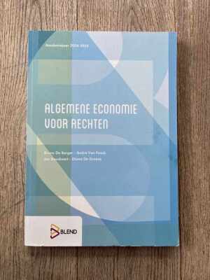 Algemene economie voor rechten