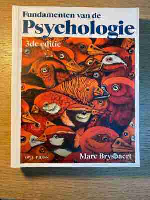 Fundamenten van de psychologie (3e editie)