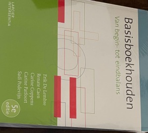 Basisboekhouden (vijfde editie) van begin tot eindbalans