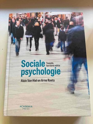 Sociale Psychologie (tweede herziene editie)