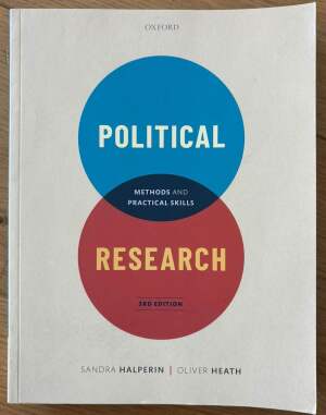 Political Research: Methods and Practical Skills