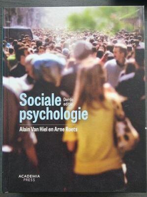 Sociale Psychologie: derde editie
