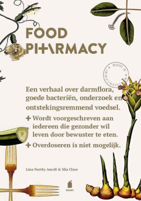 Food Pharmacy - een verhaal over darmflora, goede bacteriën, onderzoek en ontstekkingsremmend voedsel. Wordt vooorgeschreven aan iedereen die gezonder wil leven door bewuster te eten. Overdoseren is niet mogelijk