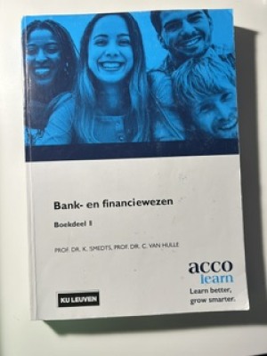 Bank- en financiewezen boekdeel 1
