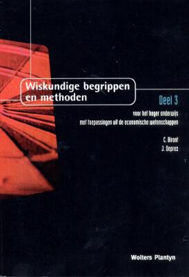 Wiskundige begrippen en methoden Deel 3