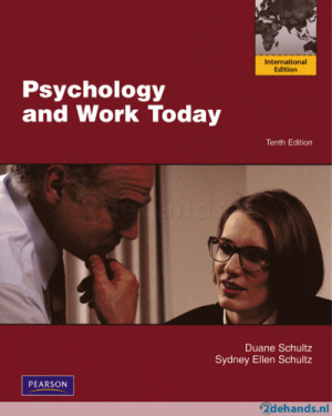 Psychology and work today