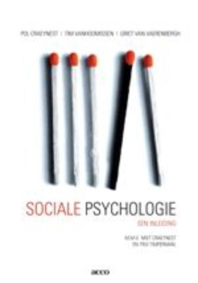 Sociale Psychologie: een inleiding