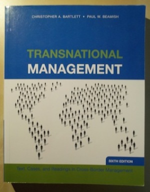 Transnational Management: Text, Cases en Readings in Cross-Border Management