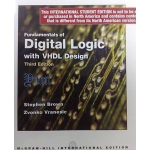 Fundaments of digital logic with vhdl design