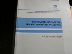 Menswetenschappen: een filosofische inleiding
