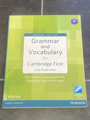 Grammar ans Vocabulary for Cambridge First
