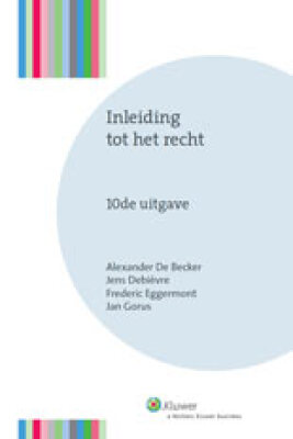 Inleiding tot het recht - 9e herwerkte uitgave