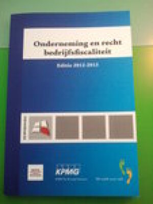 Onderneming en recht bedrijfsfiscaliteit