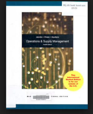 Operations & Supply Management