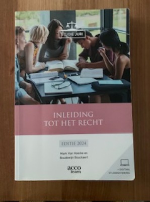 Inleiding tot het recht.